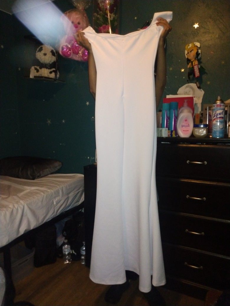 White Long Dress
