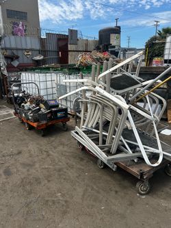 We recycle scrap metal and appliances