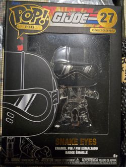 Funko Pop! Pin G.I. Joe Snake Eyes #27