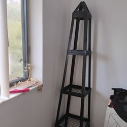 Eiffel Tower Inspired Metal Display Shelf