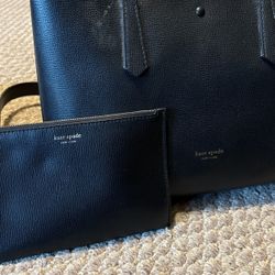 Kate Spade Bag With Matching Mini Pouch 