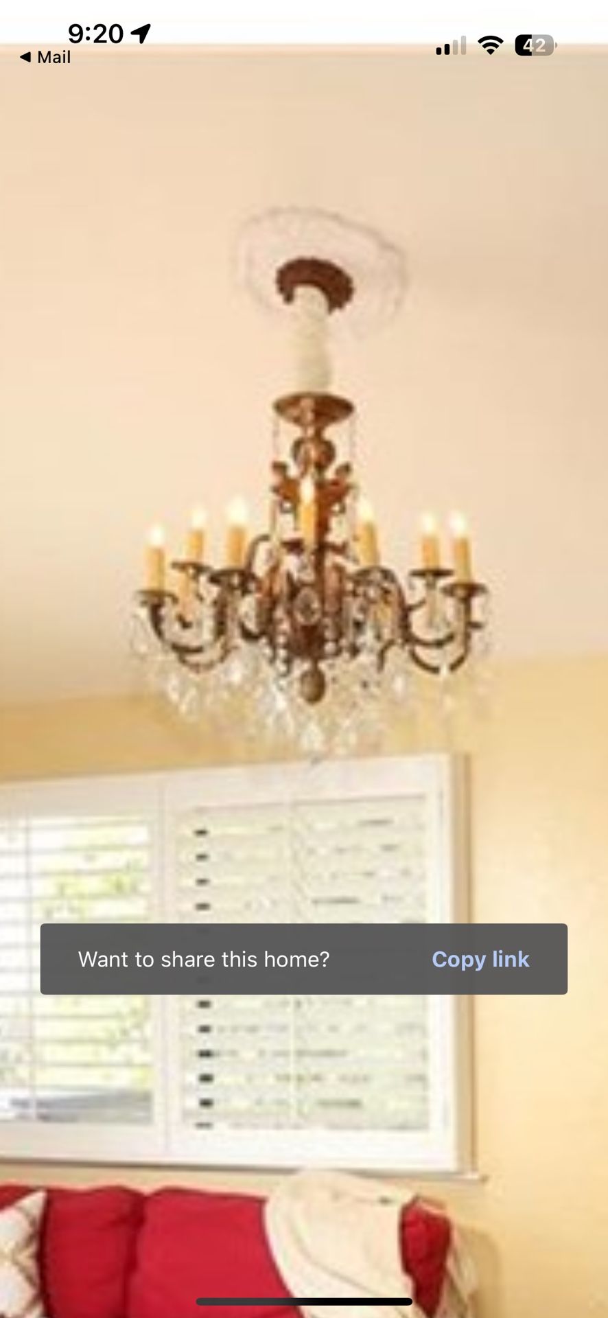 Luxury Vintage Crystal Chandelier – Solid Metal & Genuine Crystal