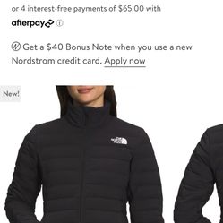 Womens North face Jacket Xl 