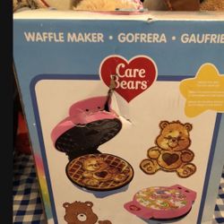 NEW CARE BEARS WAFFLE MAKER. $8. 