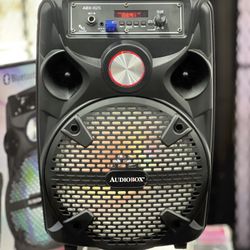 “Special Sale” 8” Party Speaker w/ FREE Mic and tripod