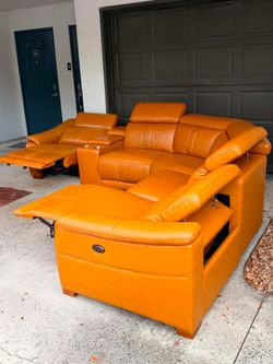 Modern beautiful recliner couch