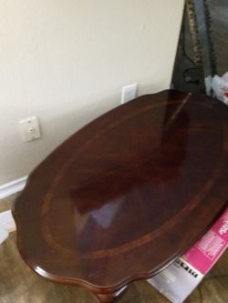 Coffee and love seat