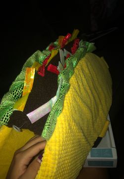 Dog large taco costume