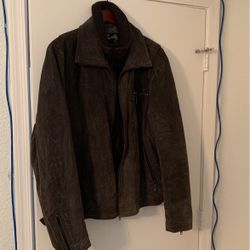Scully Suede Leather Jacket Size XL