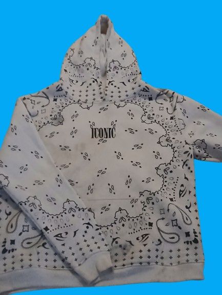 Black & WHITE HOODIE