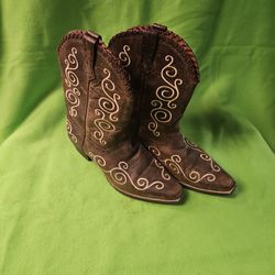 Ariat Ladies Cowboy Boots Size 5.5