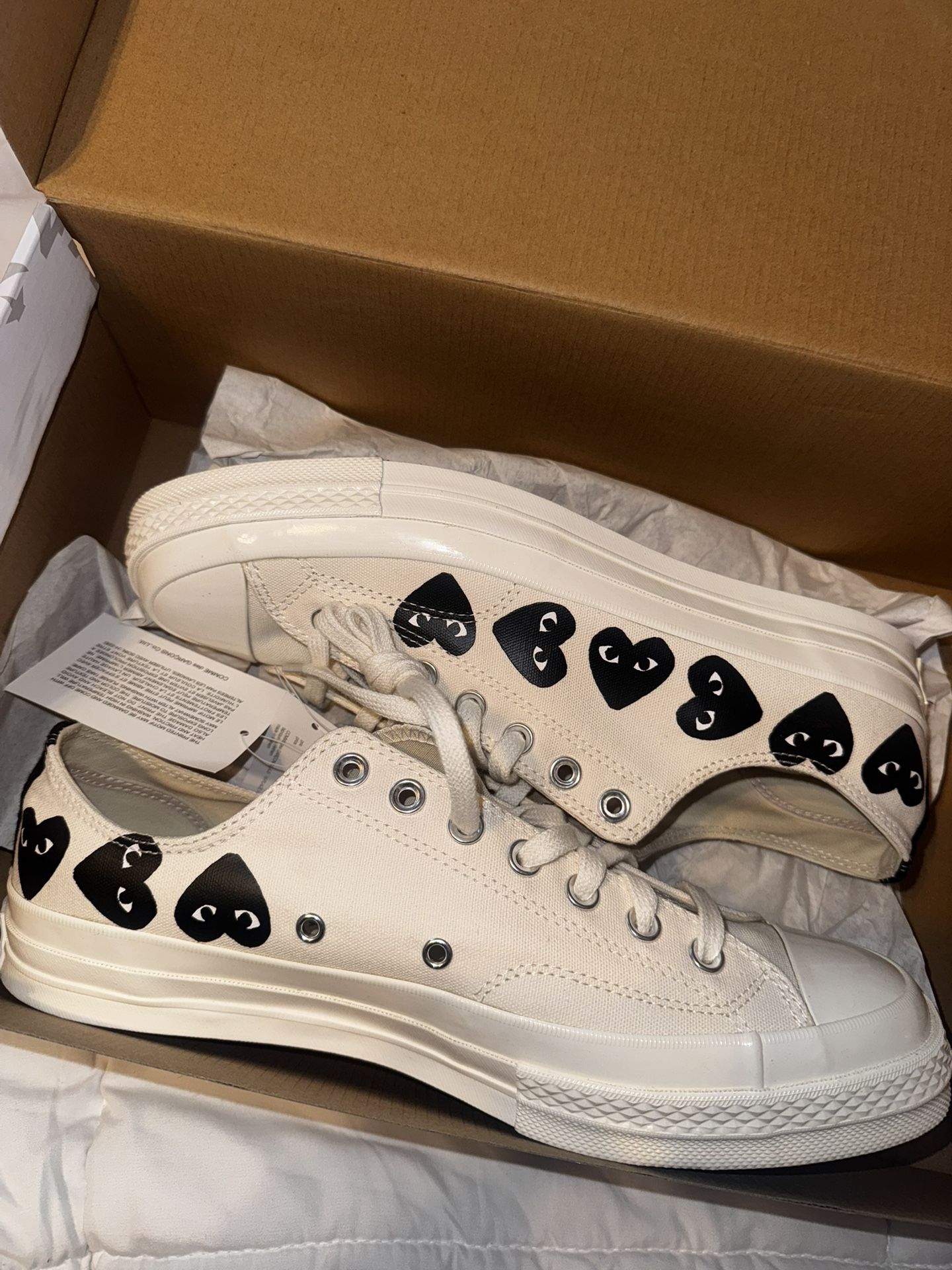 New Converse x PLAY Comme des Garçons Chuck 70 Multi Heart