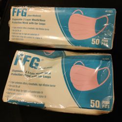 Pink Masks Available 