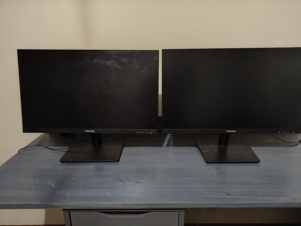 2x 120hz Gaming Monitors