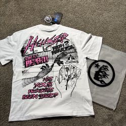 Hellstar ⭐️ Online White Tee Size S