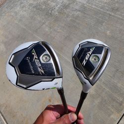 Taylormade RBZ 3 Wood and 3 Hybrid (pair)
