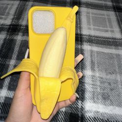 Case for iPhone 14 Pro Max (banana)