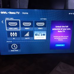 TV ONN 70" ROKU TV  FOR $240