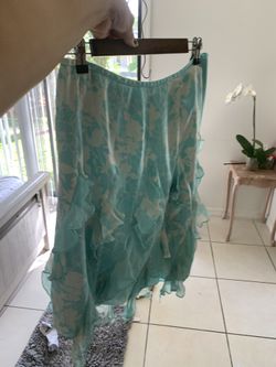 Silk skirt