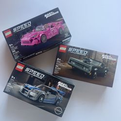 Lego FAST AND FURIOUS SPEED CHAMPIONS Bundle 