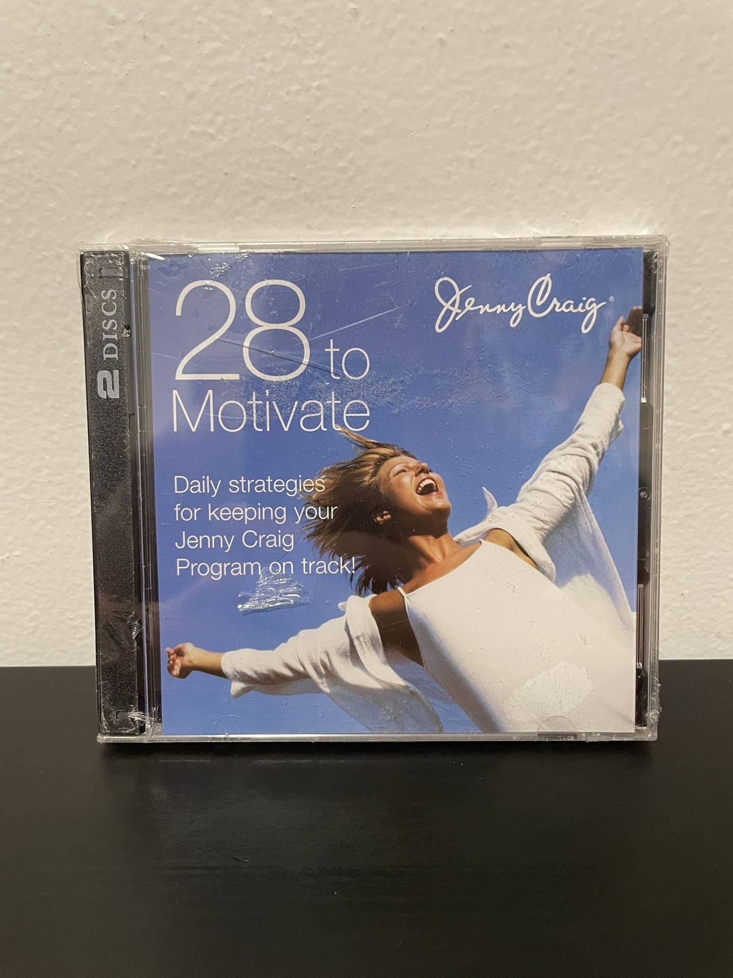 Jenny Craigs 28 Motivational Moments CD NEW SEALED 2 Disc Weight AudioBook 2002