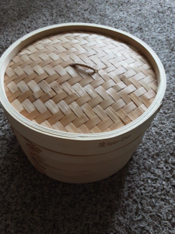 Two Layer Bamboo Steamer
