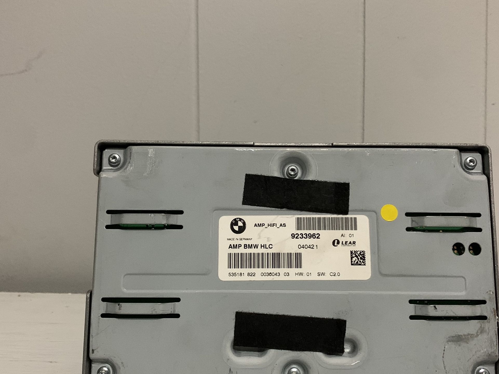 BMW 3 Series Amplifier