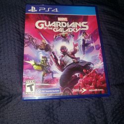 PS4 GAURDIAN OF THE GALAXY GAME