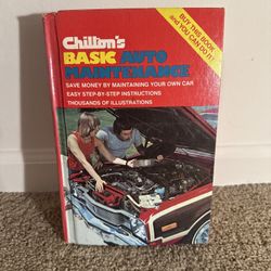 Chiltons Auto Repair Manual 1976 Hardcover Book 8000 Edition