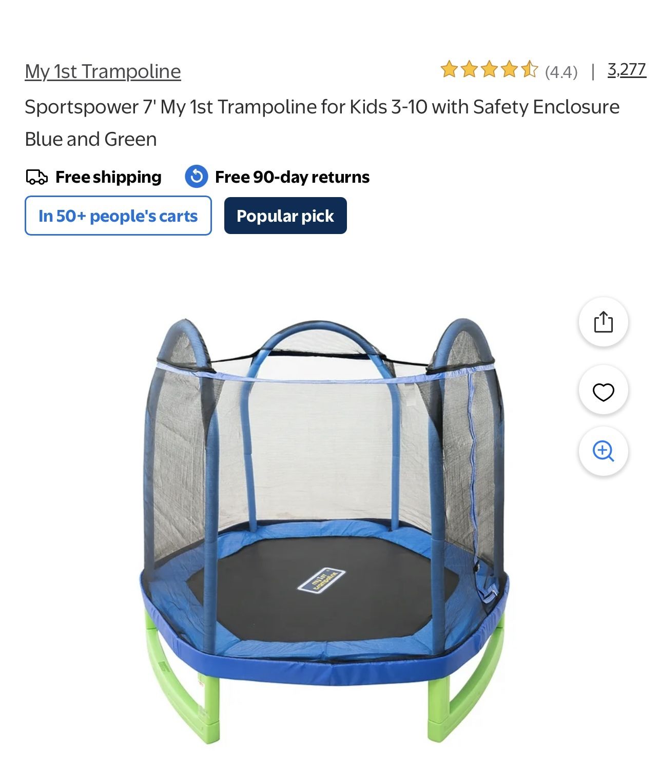Free trampoline