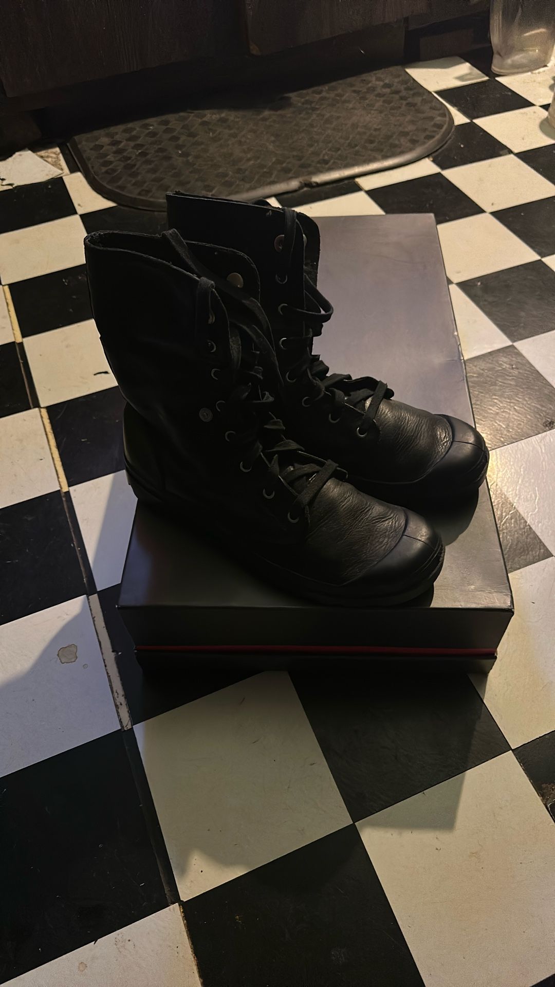 New Palladium Leather Boots