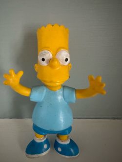 Bart Simpson Bendable Rubber Toy