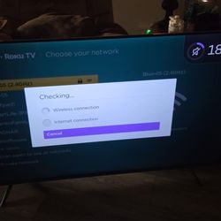 Hisense 4k Roku T.V 58"