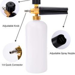 CAR WASH FOAM GUN WITH BOTTLE BRAND NEW 