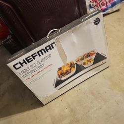 ChefMan Family Size Glasstoo Warming Tray