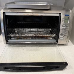 Black and decker oven toaster