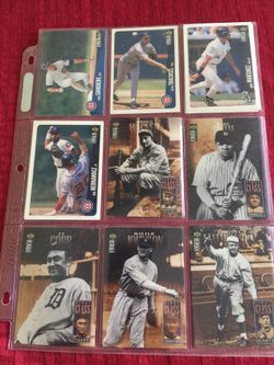 Baseball cards