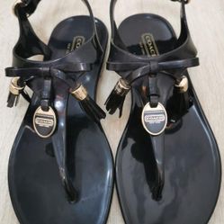 Coach Sandals,Jelly Sandals, Sandals, Women's Shoes Size 7B