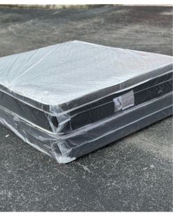 Queen Mattress Set PillowTop – Brand New –  Same Day Delivery Available 🚚