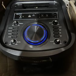 NEW 5100W Dual 12” Bluetooth Karaoke Party Speaker – LED Lights