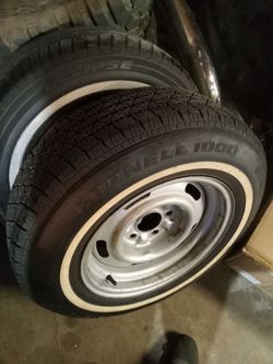 15 inch rally rims and tires