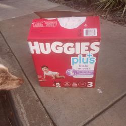 Huggies + Plus Size 3 Count 156 