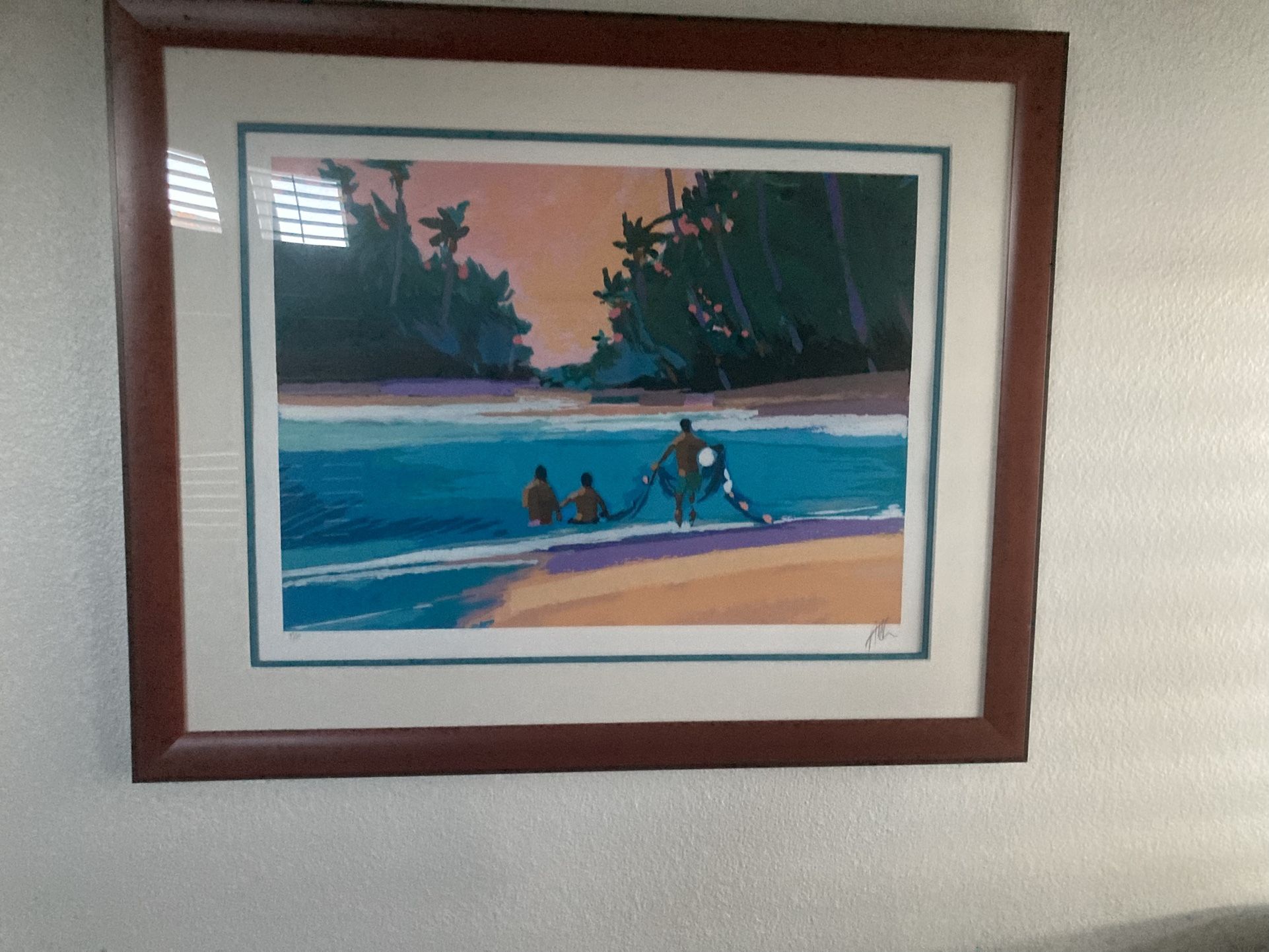 Ken Auster Serigraph