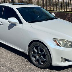 2006 Lexus IS350 – 163k Miles – Clean Title – Pearl White – Carfax Included
