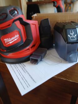 18 v lithium- Lon  cordless 5 inch Rondon orbital sander new only tool