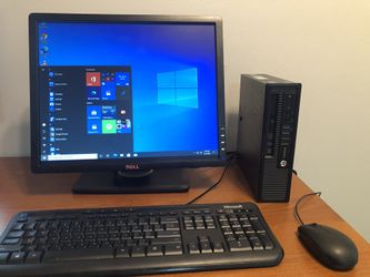 HP 800 G1 Ultra Small Desktop Quad Core i5-4590s 8GB Ram 500GB Hard Drive