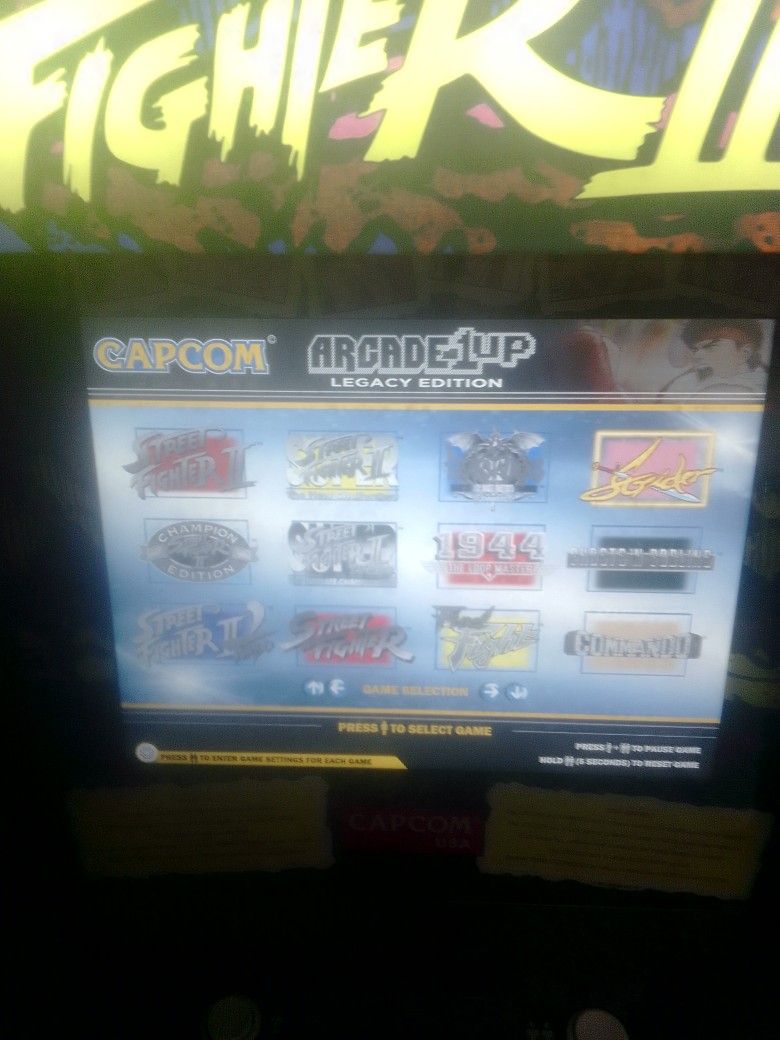 Street Fighter 2 Arcade Game