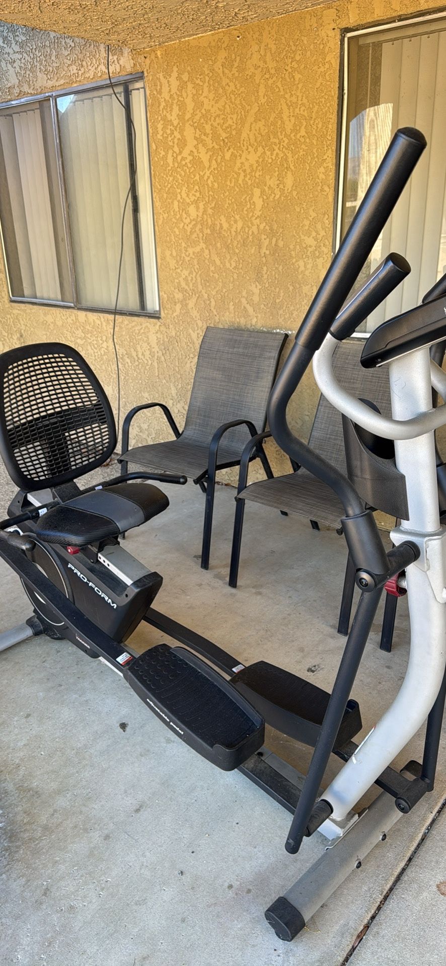 Elliptical / Bike Combo
