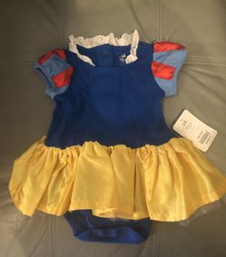 Disney Snow White Infant Halloween Costume NWT
