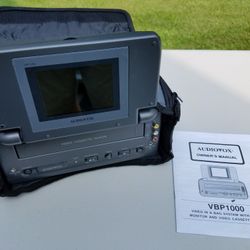 Portable VHS Video Cassette Player